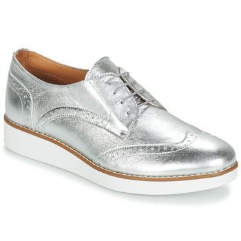 CAROU  women's Casual Shoes in Silver. Sizes available:6.5