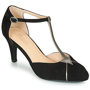 LOUCIANE  women's Court Shoes in Black. Sizes available:6