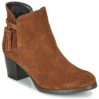 MARYLOU  women's Low Ankle Boots in Brown. Sizes available:3.5,4,6,6.5,7.5,8