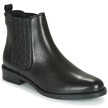 LETKISS  women's Mid Boots in Black. Sizes available:7.5