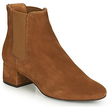 ECLAIRCIE  women's Mid Boots in Brown. Sizes available:6,6.5