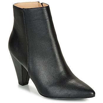 LYDIA  women's Low Ankle Boots in Black. Sizes available:3.5,4,5