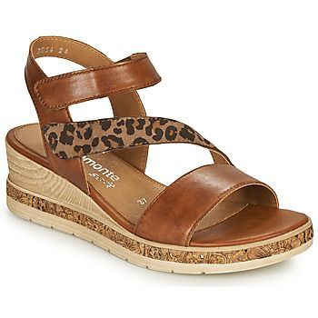 HERNENDEZ  women's Sandals in Brown. Sizes available:4,6.5
