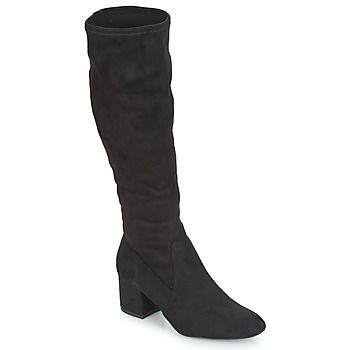 FARFELUE  women's High Boots in Black. Sizes available:7.5
