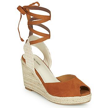MONICCA  women's Sandals in Brown. Sizes available:5,5.5,7