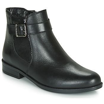 ESMERALDA  women's Mid Boots in Black. Sizes available:4,5,6,7.5