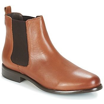 CARAMEL  women's Low Ankle Boots in Brown. Sizes available:4,5