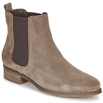 CHATELAIN  women's Mid Boots in Grey. Sizes available:6