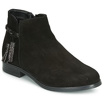 MILOU  women's Mid Boots in Black. Sizes available:3.5,5,6