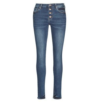 HANET  women's Skinny Jeans in Blue. Sizes available:US 24 / 32