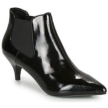 LUCIANA  women's Low Ankle Boots in Black. Sizes available:5,6