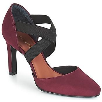 FIONA  women's Court Shoes in Red. Sizes available:3.5,5