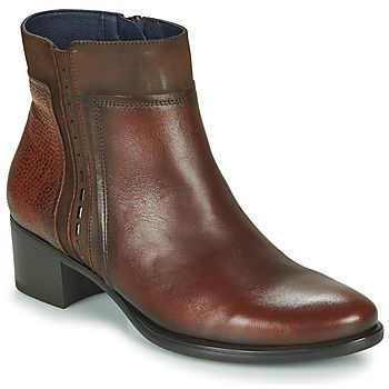 ALEGRIA  women's Low Ankle Boots in Brown. Sizes available:3.5,4,5