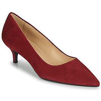 BALTIC  women's Court Shoes in Red. Sizes available:3.5,6.5