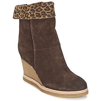 VANCOVER GUEPARDO  women's Low Ankle Boots in Brown