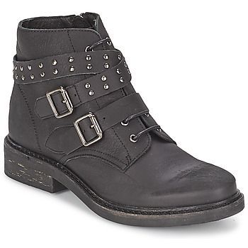 SEARCH  women's Mid Boots in Black