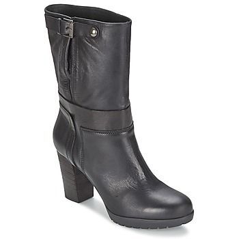 RELVUNE  women's Low Ankle Boots in Black