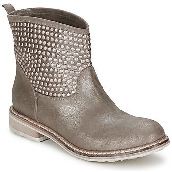 TIONA  women's Mid Boots in Brown