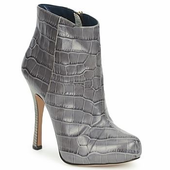 PA2115  women's Low Ankle Boots in Grey