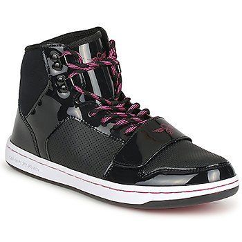 W CESARIO  women's Shoes (High-top Trainers) in Black