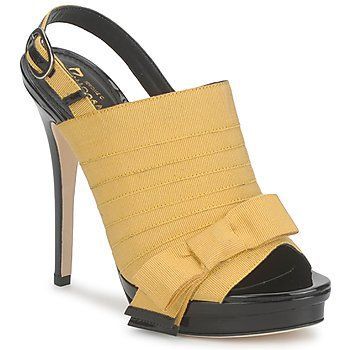 ROXY  women's Sandals in Yellow