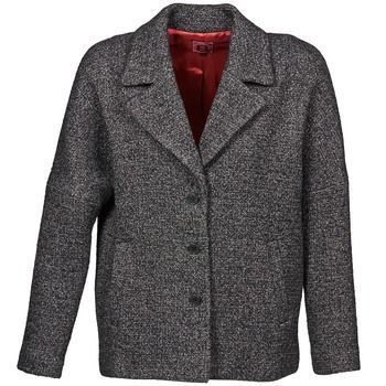 NOLA  women's Coat in Grey
