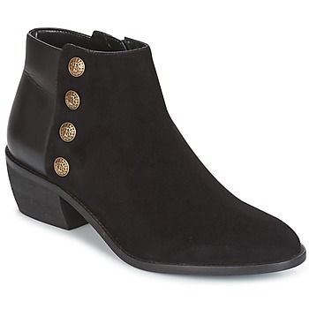 PANELLA  women's Low Ankle Boots in Black