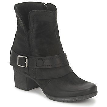 VINEL  women's Low Ankle Boots in Black