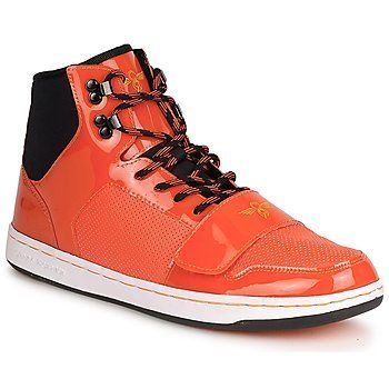 W CESARIO  women's Shoes (High-top Trainers) in Orange