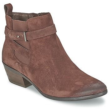 PACIFIC  women's Low Ankle Boots in Brown