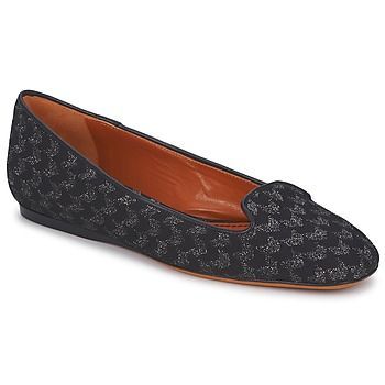 WM069  women's Loafers / Casual Shoes in Black