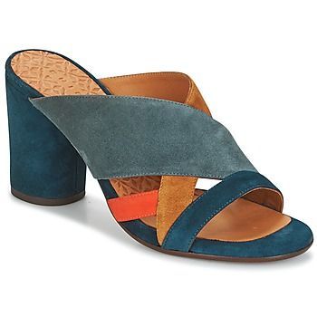 UNIL  women's Mules / Casual Shoes in Blue