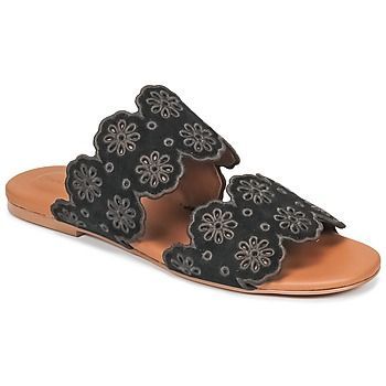 SB30182  women's Mules / Casual Shoes in Black