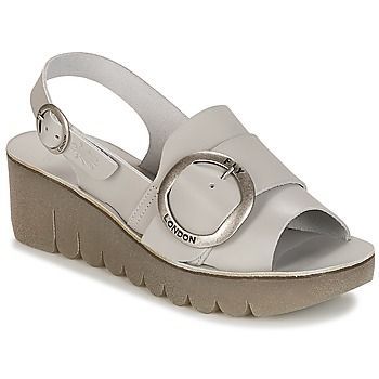 YIDI  women's Sandals in Grey