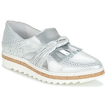 RASTAFA  women's Loafers / Casual Shoes in Silver