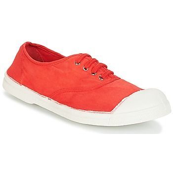 TENNIS LACET  women's Shoes (Trainers) in Red