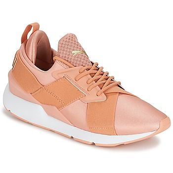 PUMA Muse X-Strp St EP W's  women's Shoes (Trainers) in Orange