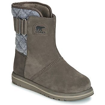 RYLEE  women's Mid Boots in Beige. Sizes available:3