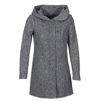 SEDONA  women's Coat in Grey
