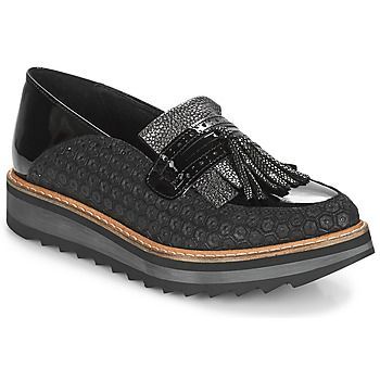 RINOVI V2 COMET NERO  women's Loafers / Casual Shoes in Black