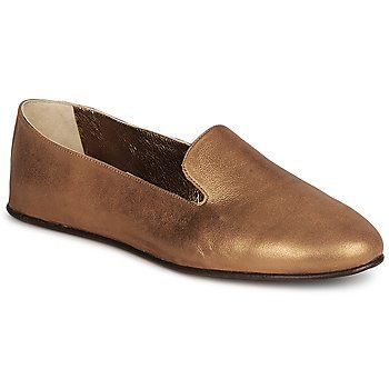 NITOU  women's Loafers / Casual Shoes in Gold