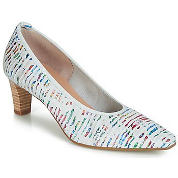 MORTY  women's Court Shoes in White