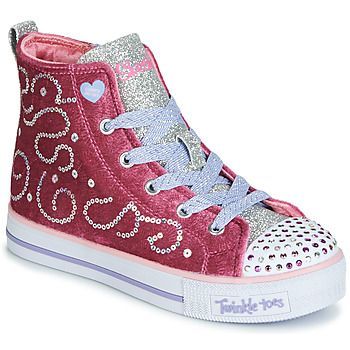 TWINKLE LITE-VELVETY GLAM  women's Shoes (Trainers) in Pink
