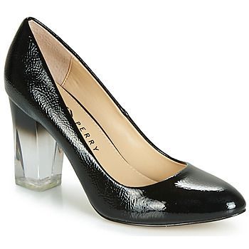 THE A.W.  women's Court Shoes in Black