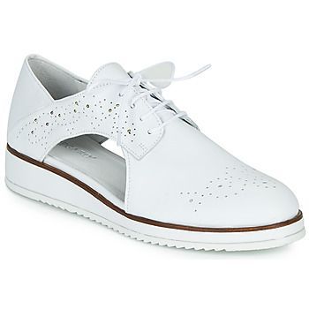 RIXAMU V1 NAPPA BLANC  women's Casual Shoes in White