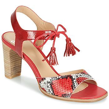 RUBY  women's Sandals in Red