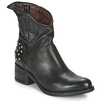 OPEA STUDS  women's Mid Boots in Black