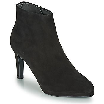 PRISSY  women's Low Ankle Boots in Black