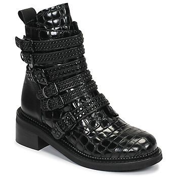 RIPTILUS  women's Mid Boots in Black