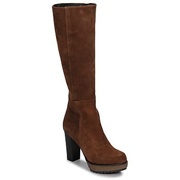 SICORA  women's High Boots in Brown